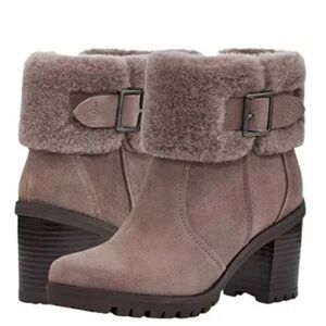 UGG Women's Elisiana Suede Waterproof Boot 1112407 Caribou Designer #153